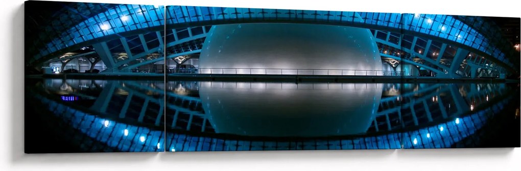 Obraz stadionu piłkarskiego (170x50 cm)