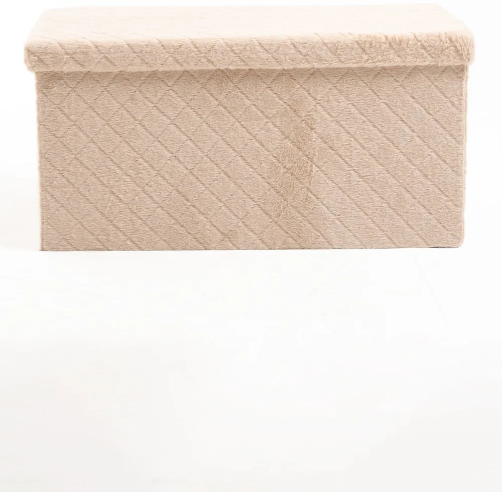 Pufa do przechowywania Dico 76 cm aksamitna