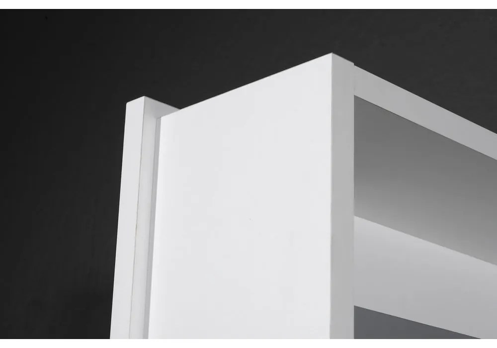 Biała szafka pod przedpokoju 50x195x18 cm Rotary – Germania