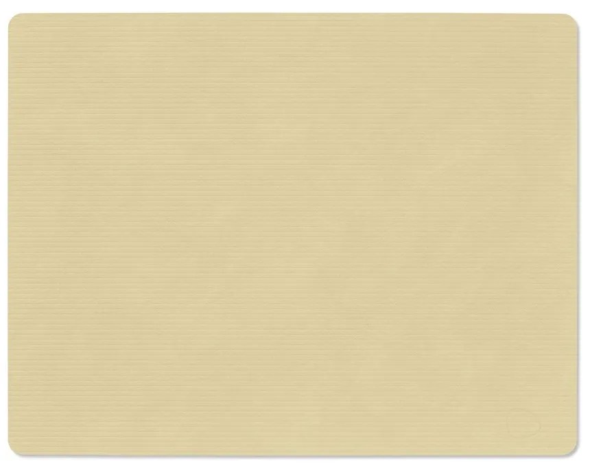 Mata stołowa ze skóry ekologicznej 35x45 cm Square L Corduroy – LIND DNA
