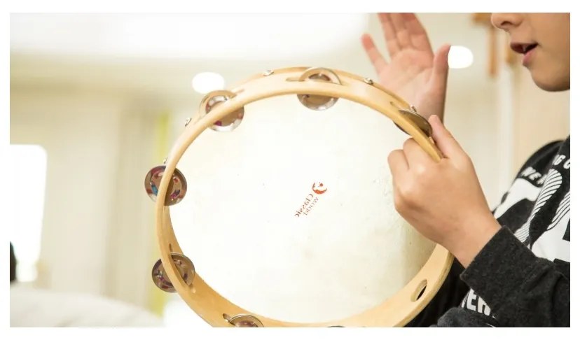 Classic world edu instrument muzyczny tamburyn 25 cm