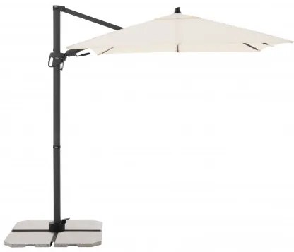 DERBY DX 210 x 210 cm - parasol ogrodowy z boczną nóżką : Substancja Desen - 820