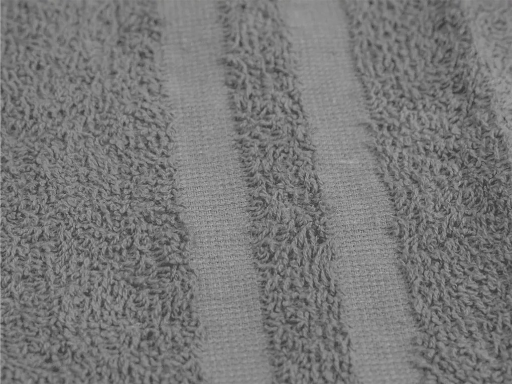 Ręcznik DUAL BASIC 50 x 100 cm szary, 100% bawełna