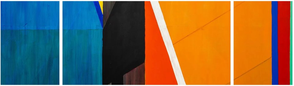 Obraz - Geometria (170x50 cm)