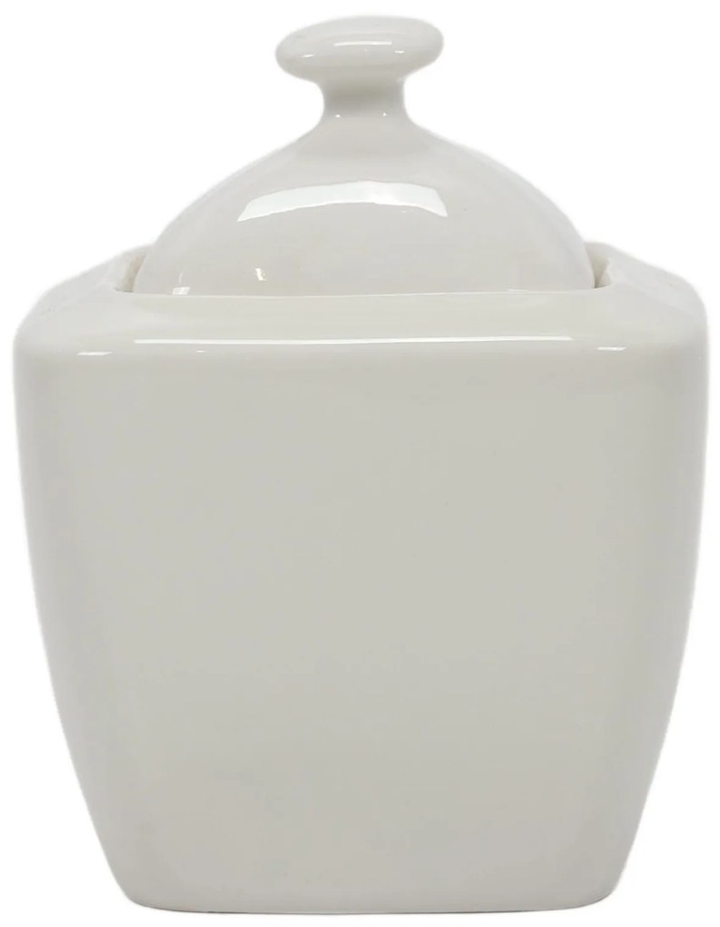 Cukiernica porcelanowa z pokrywką, 320 ml