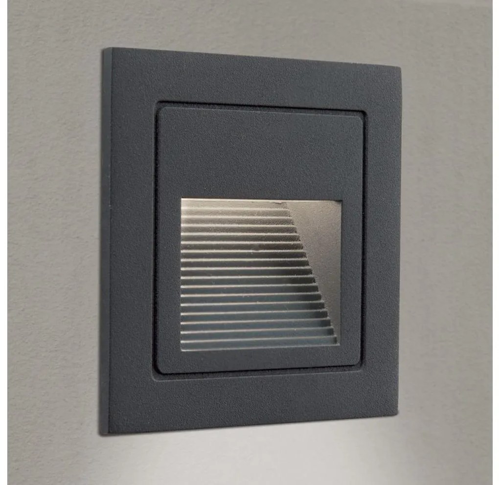 Orion AL 11-1217 - LORO LED 2W 230V IP65 antracyt wpuszczane oświetlenie