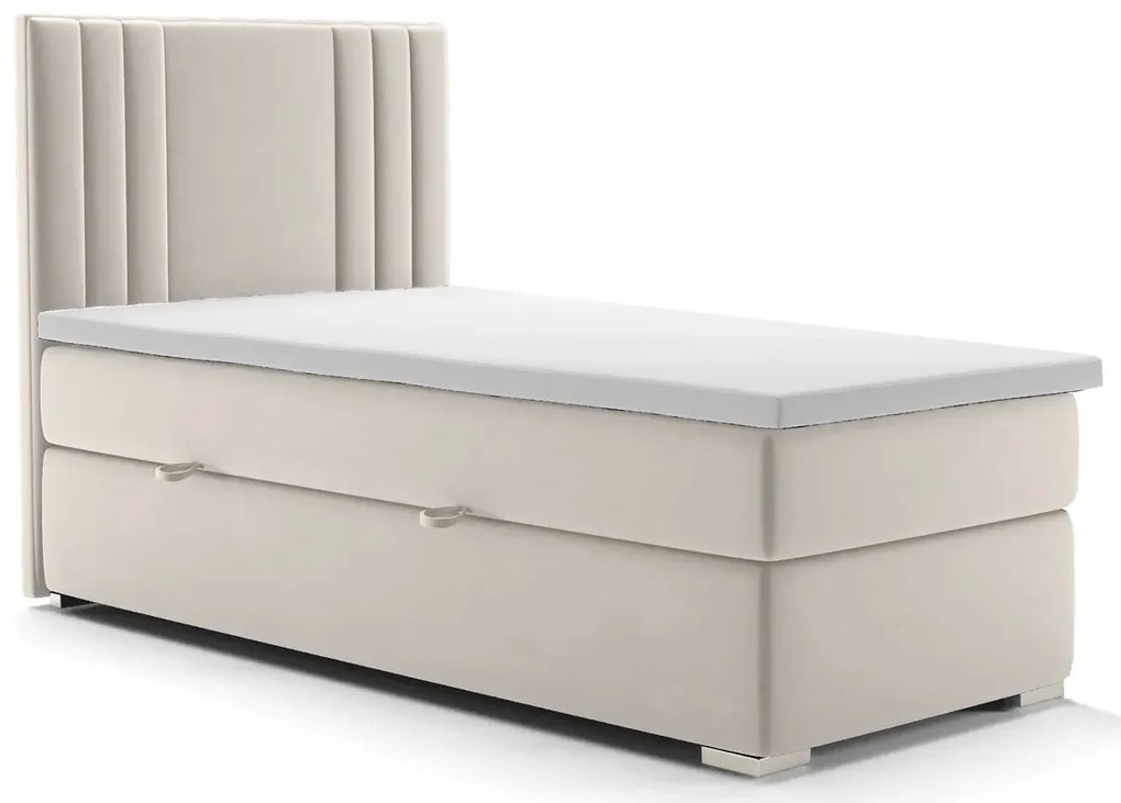 Pojedyncze łóżko boxspring Puerto 80x200 - 32 kolory