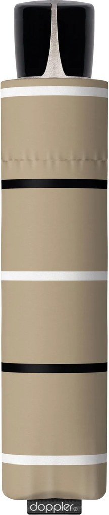 Doppler Mini Fiber Classy Sand damski składany parasol