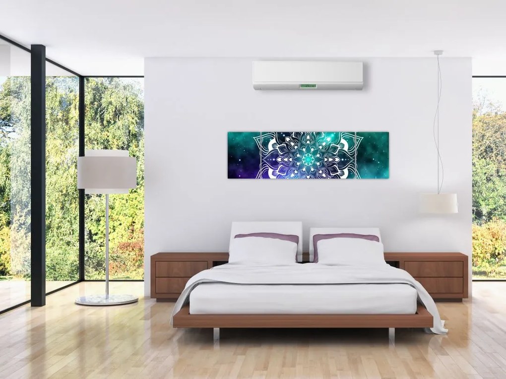 Obraz abstrakcji (170x50 cm)
