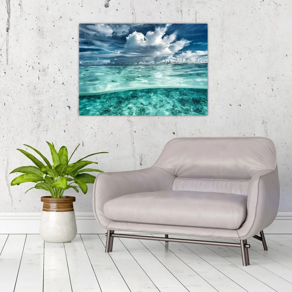 Obraz - Widok pod poziomem morza (70x50 cm)