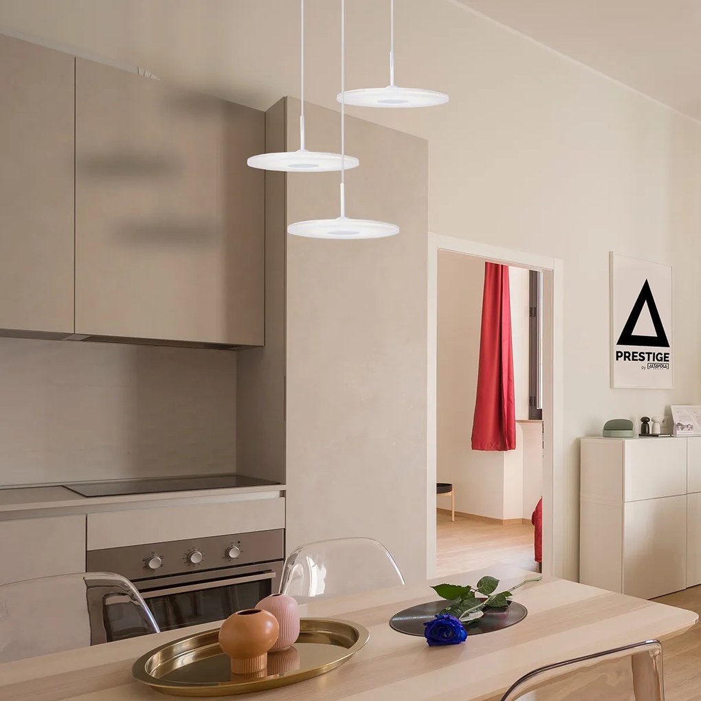 Designerska lampa wisząca z oświetleniem LED Vinyl 3