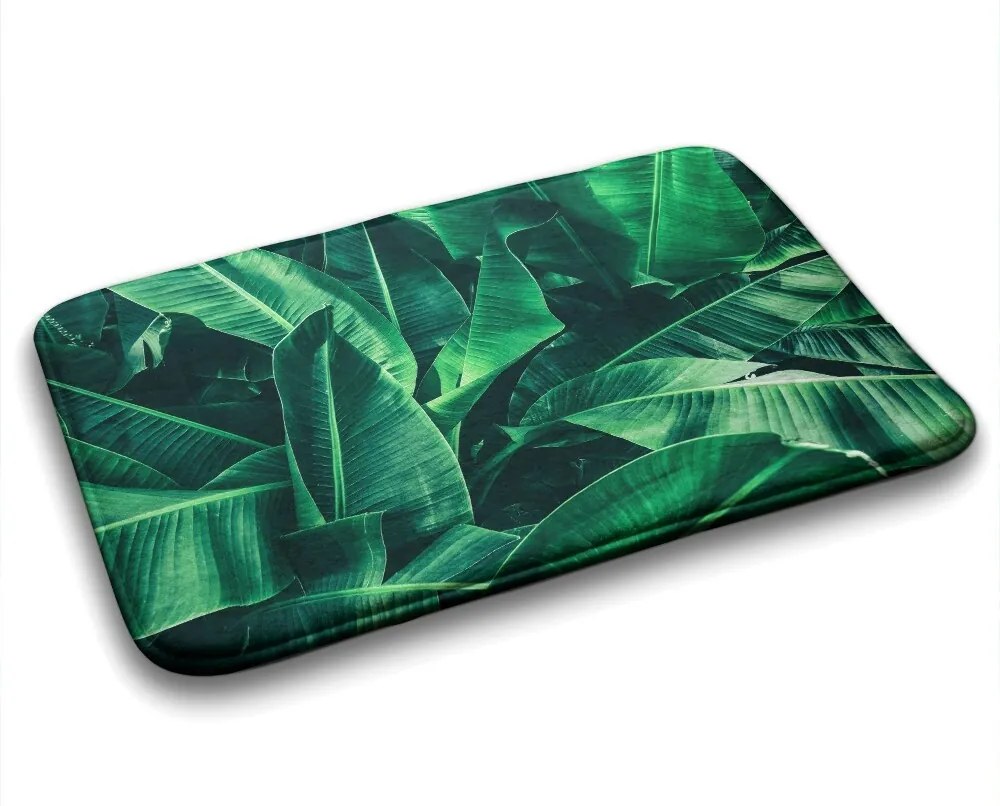 Dywanik do łazienki Dywanik do łazienki Rośliny Liście
