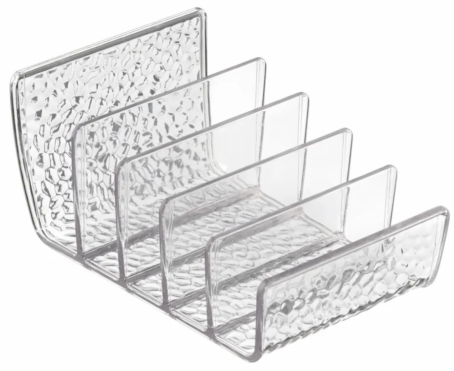 Przezroczysty organizer na kosmetyki iDesign Rain