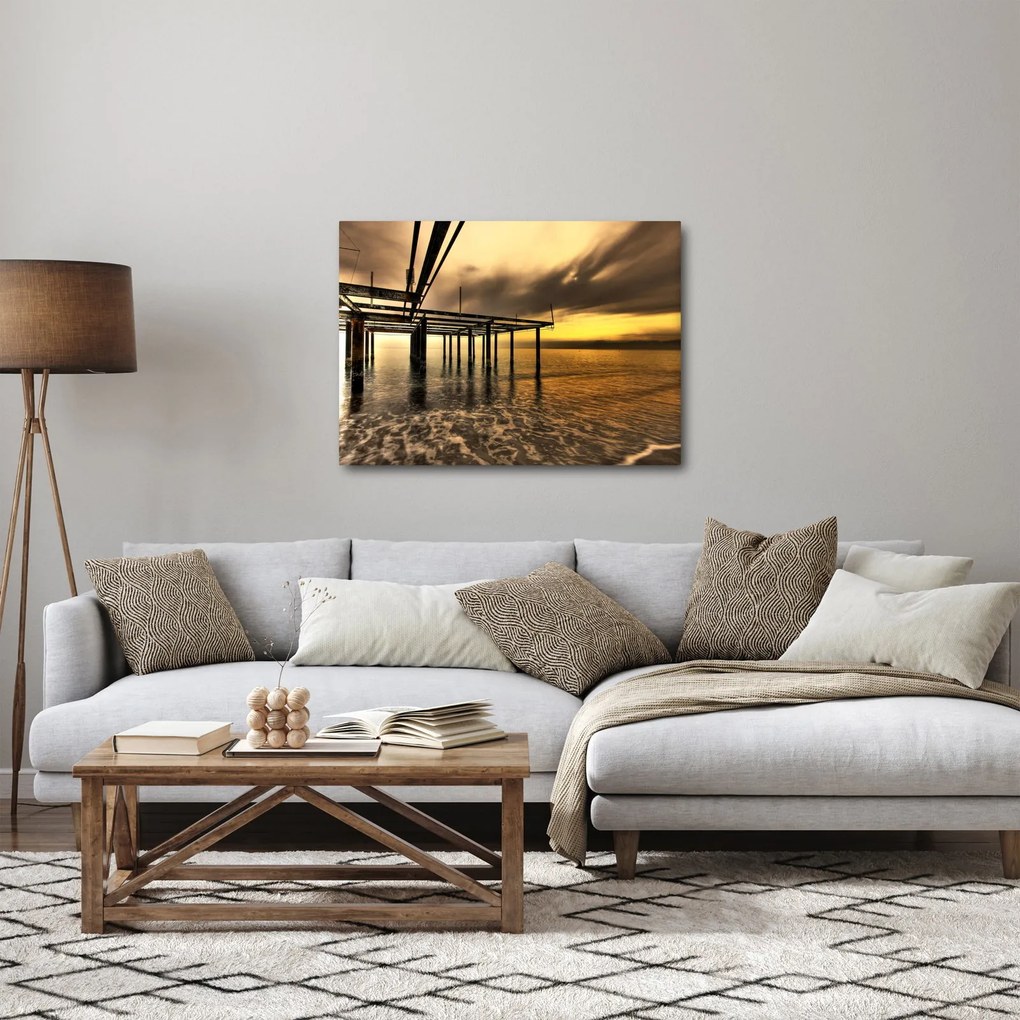 Obraz - Architektura nad wybrzeżem (70x50 cm)