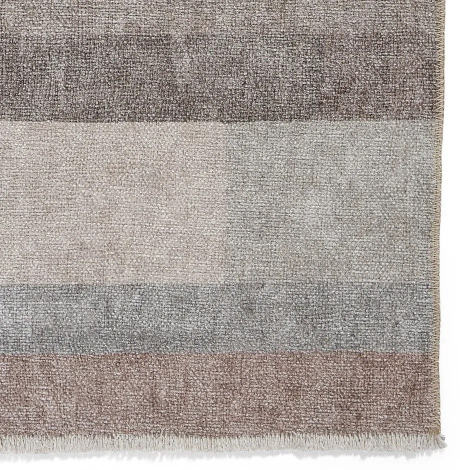Beżowy dywan z mieszanki bawełny odpowiedni do prania 152x230 cm Whisper – Think Rugs