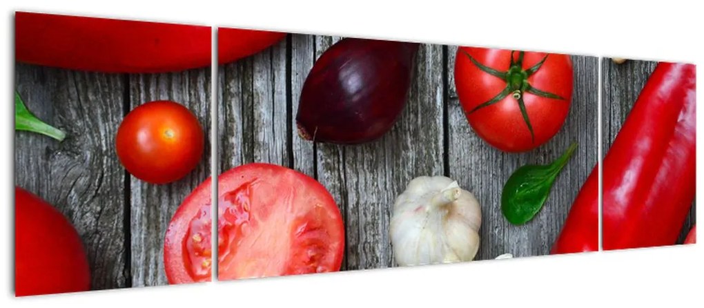 Obraz warzyw (170x50 cm)