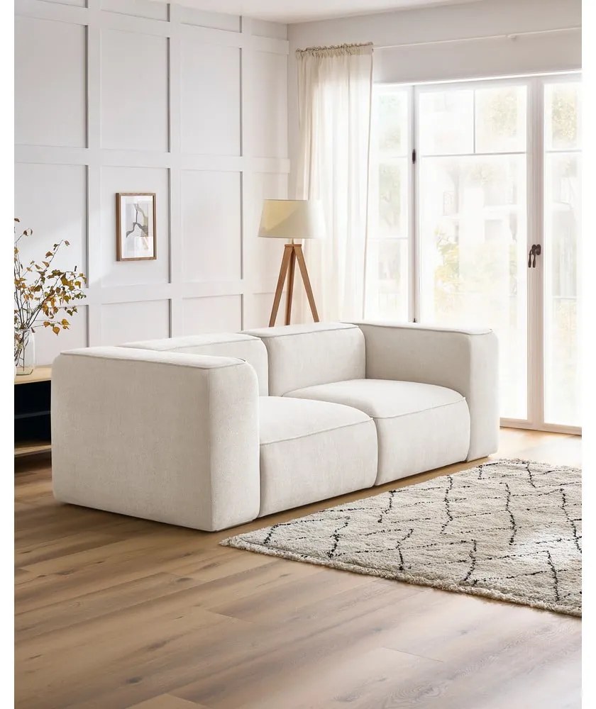 Biała sofa 255 cm Zephyr – Bobochic Paris