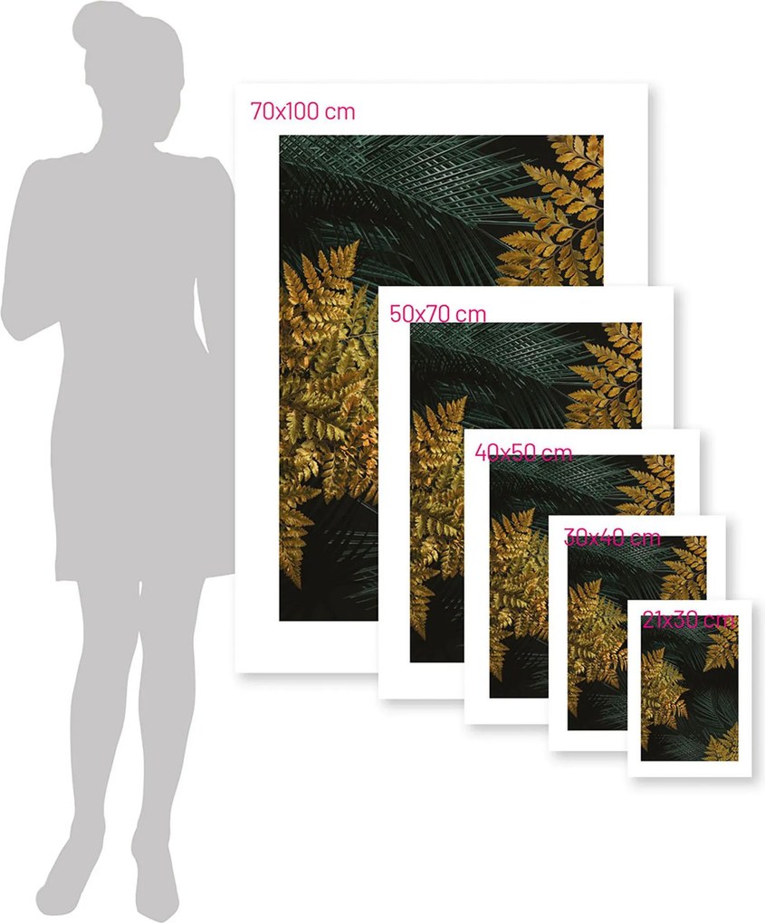 Plakat Golden Leaves II