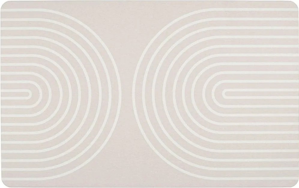 Beżowy dywanik łazienkowy okrzemkowy (z diatomitu) 50x80 cm Nazca – Wenko
