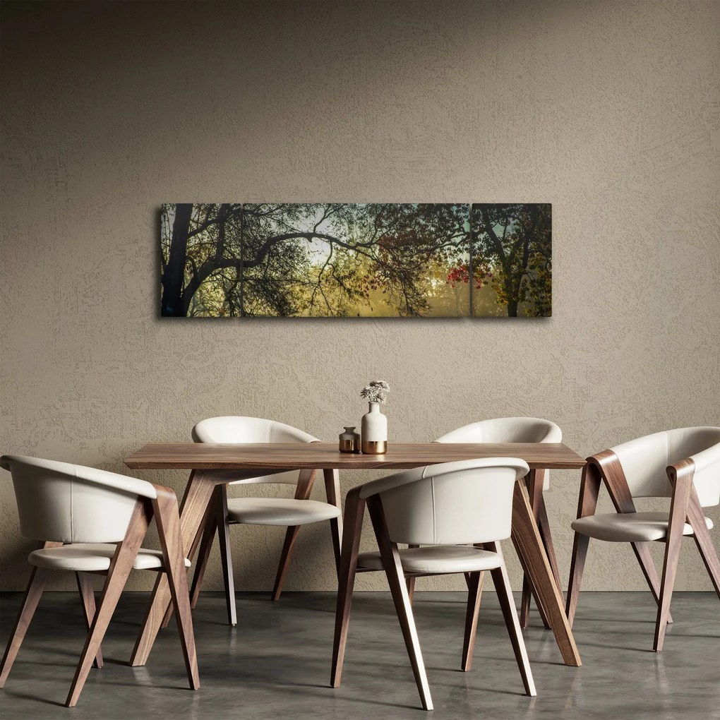 Obraz wschodu słońca (170x50 cm)