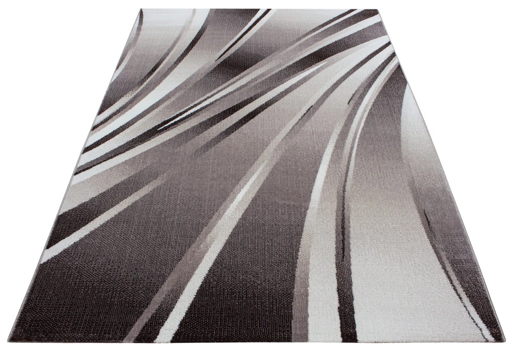 Dywan nowoczesny Parma Linie brązowy 200 cm x 290 cm