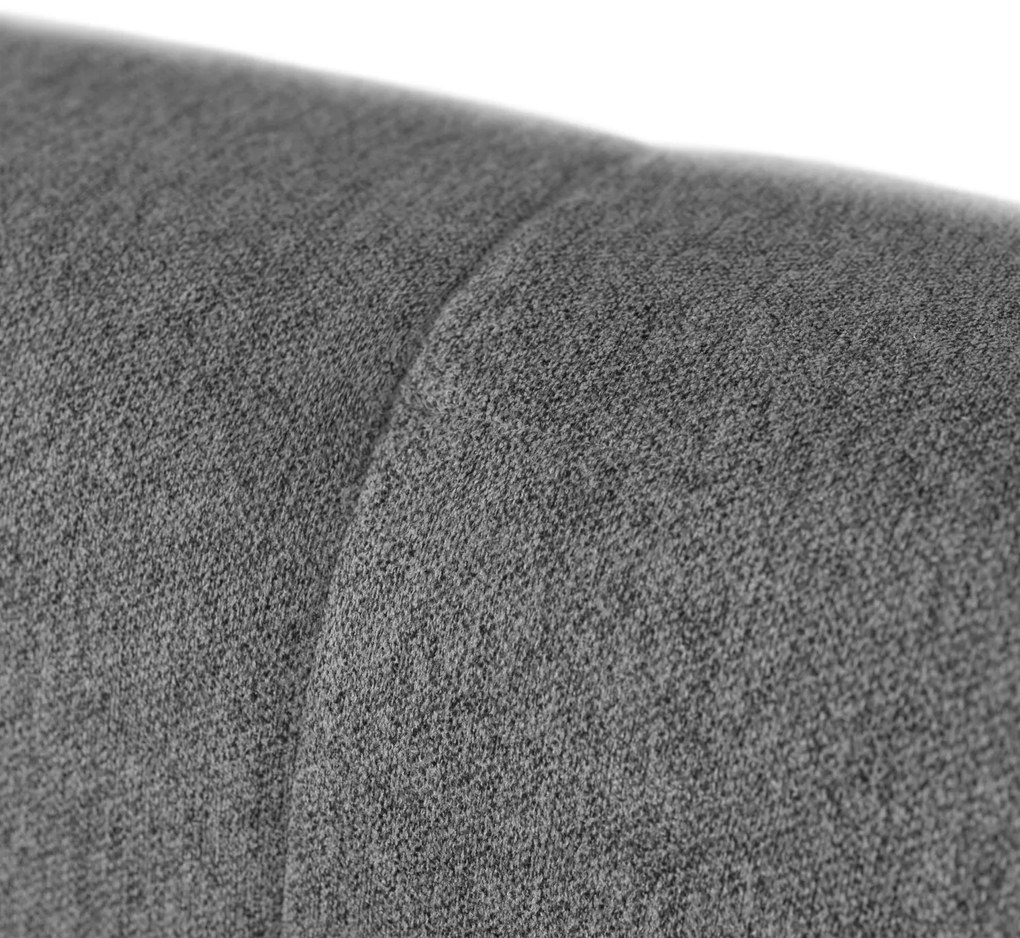 Sofa z Funkcją Spania ASPEN Wersalka Rozkładana Dwuosobowa Szara Nowoczesna do Salonu