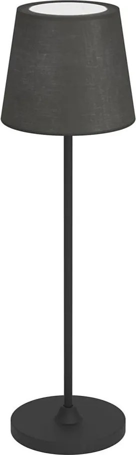 Eglo 75938 - ściemniana, ładowalna lampa stołowa LED LEONERO LED/3,8W/5V 2000 mAh czarna