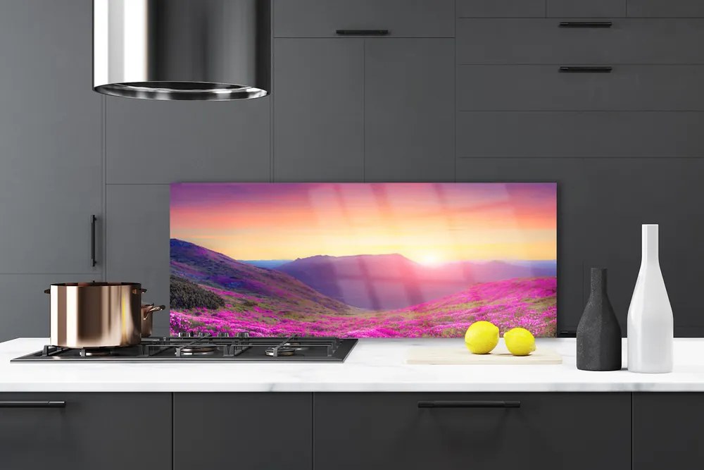 Panel nad blat kuchenny Panorama Słonecznych Szczytów