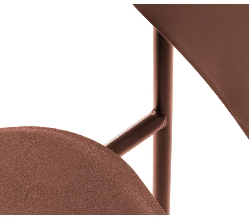 Krzesła w kolorze terakoty zestaw 2 szt. Kirkland – Unique Furniture