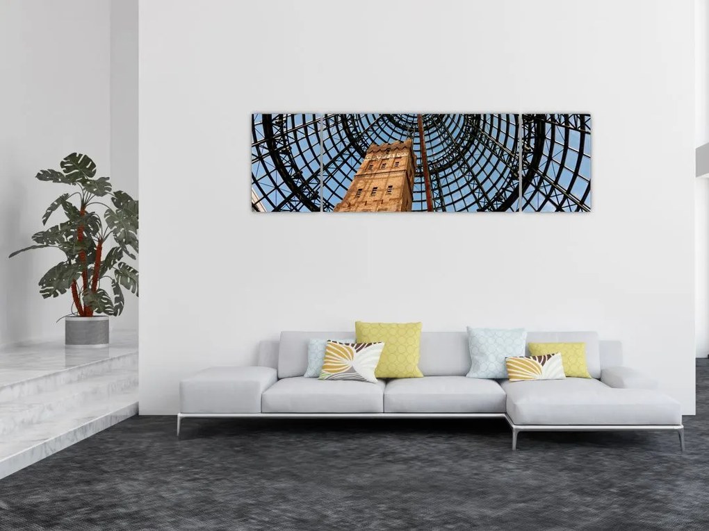 Obraz wieży w Melbourne (170x50 cm)