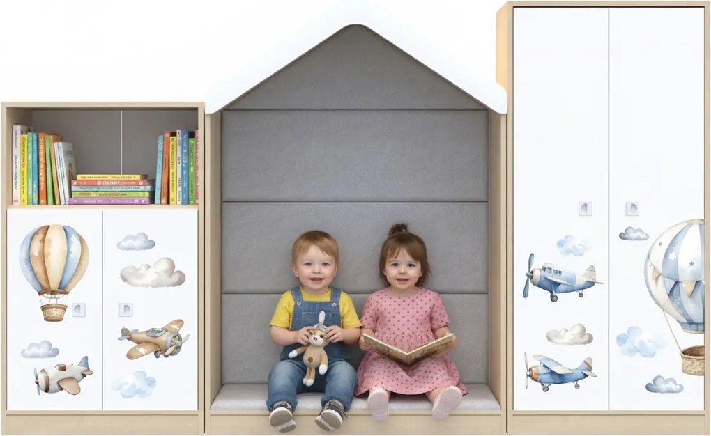 Zestaw mebli do kącika wyciszenia i relaksu Blox Air 5