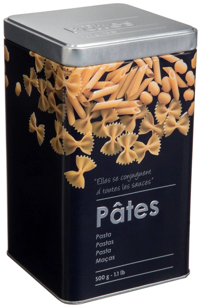Pojemnik na makaron, 500 g, metal