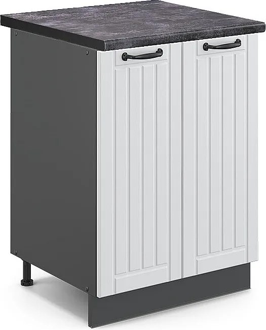 Szafki kuchenne biały domek wiejski 60x60x82 fame-line