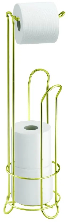 Stalowy stojak na papier toaletowy w kolorze złota Classico – iDesign