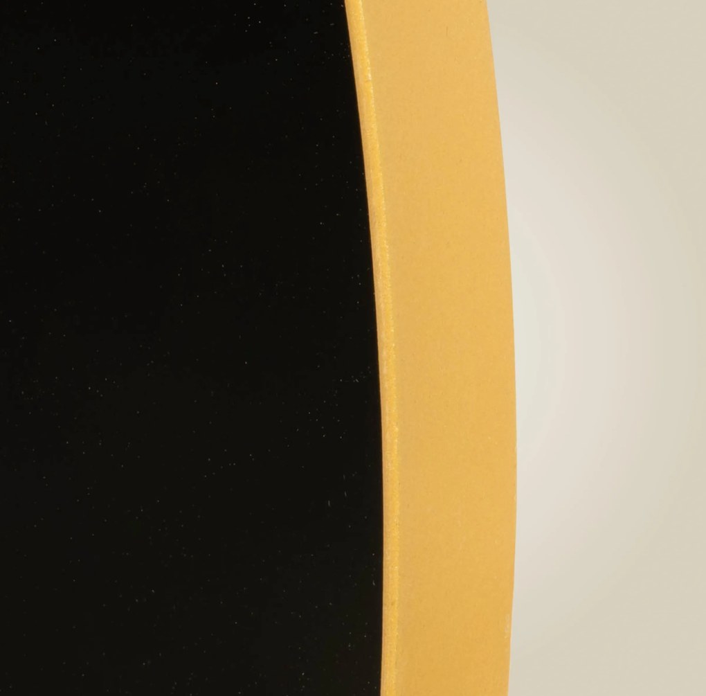 Lustro okrągłe NOOR, metalowa rama, Ø 80 cm