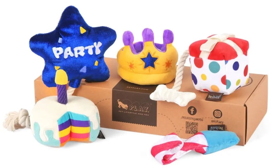 Zestaw upominkowy Party Time Mini 5 szt. – P.L.A.Y.