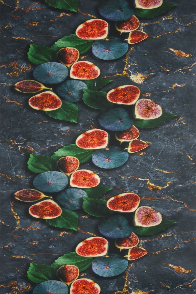 Dywan Chodnik Winylowy Moma Figowy 052x100 Chodnik