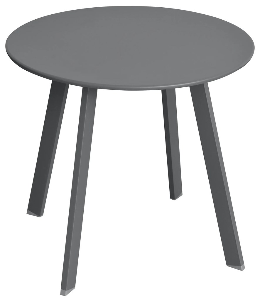 Stolik ogrodowy metalowy SAONA, Ø 50 cm