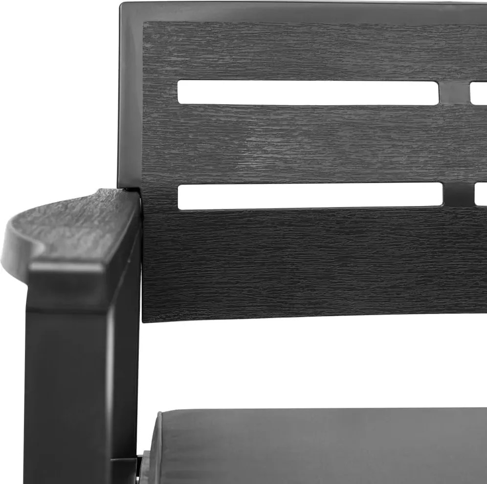 Ławka dwuosobowa z poduszkami Nikita