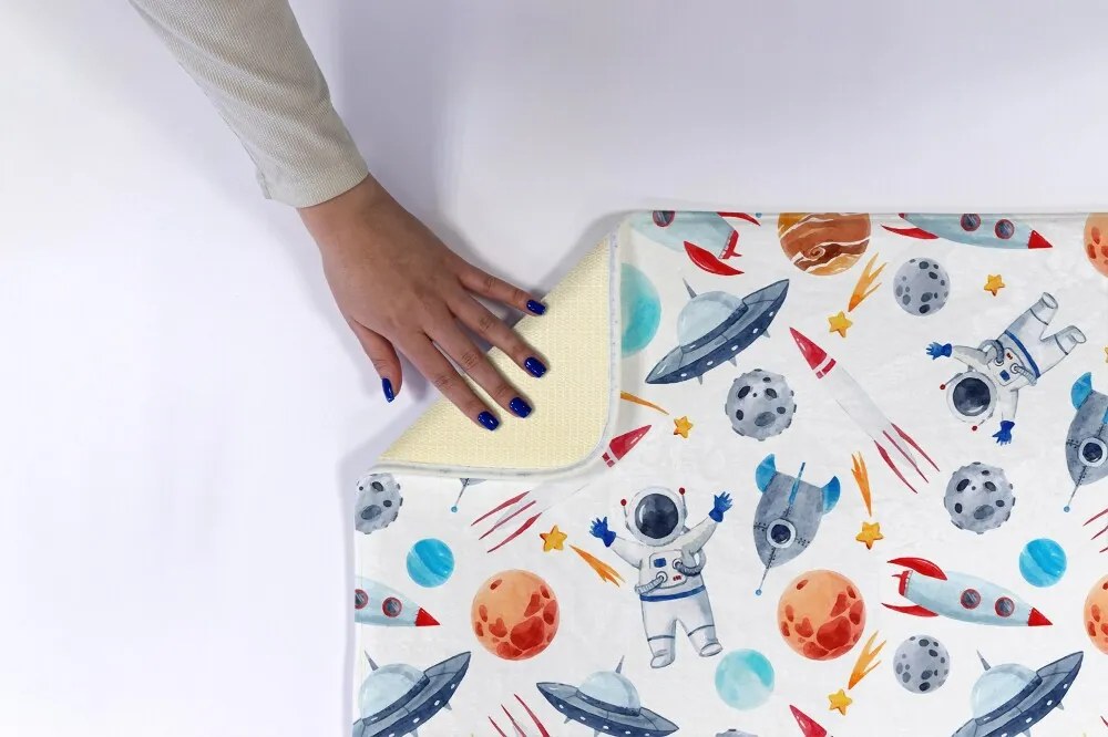 Dywanik antypoślizgowy do łazienki Dywanik antypoślizgowy do łazienki Kosmiczne symbole