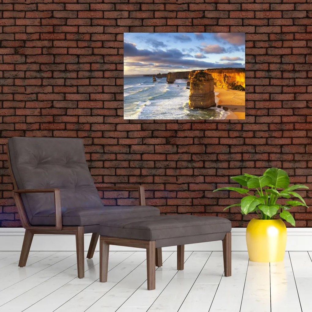 Obraz klifów morskich (70x50 cm)