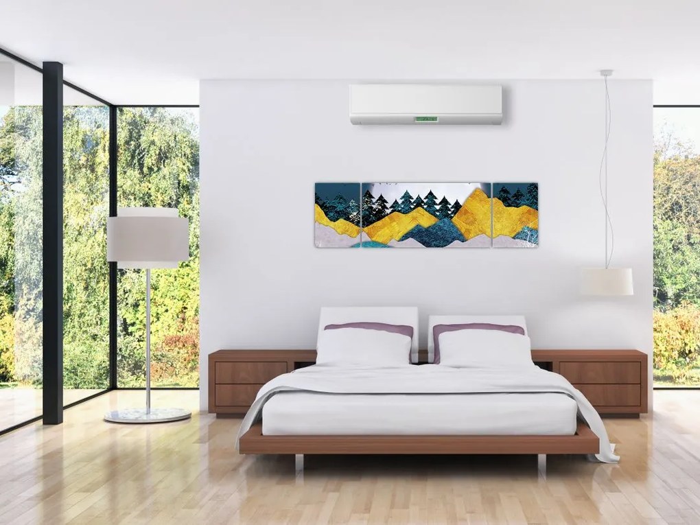 Obraz - Krajobraz polarny (170x50 cm)