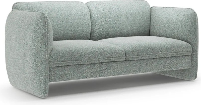 Niebieska sofa z tkaniny szenilowej 168 cm Georgia – Micadoni