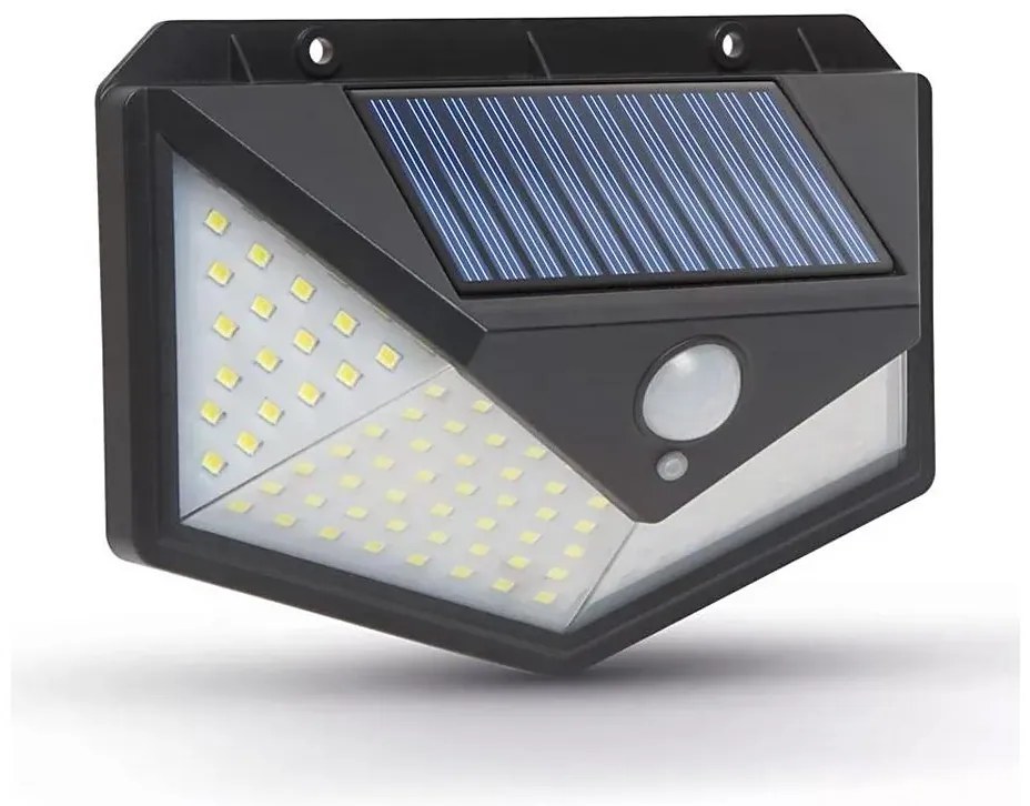 LED solarny kinkiet z czujnikiem LED/5W/5,5V IP65