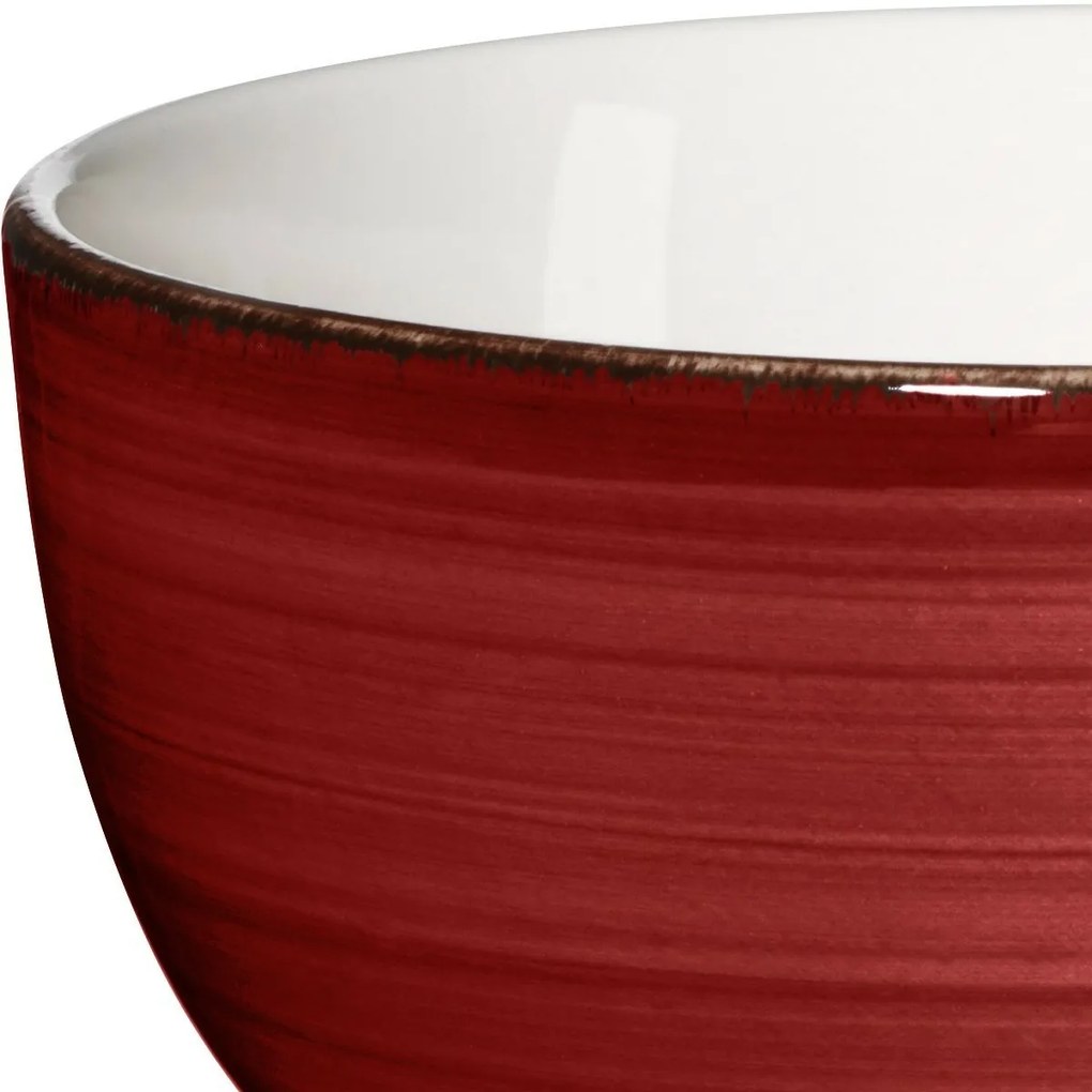 Mäser Zestaw 6 misek Bel Tempo 14 cm, czerwony