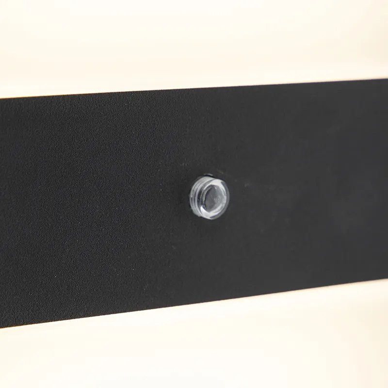 Zewnetrzna Lampa ścienna zewnętrzna czarna IP44 w tym LED z czujnikiem zmierzchu - Dualy Nowoczesny Oswietlenie zewnetrzne