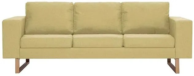 Elegancka trzyosobowa sofa Williams 3X - zielona