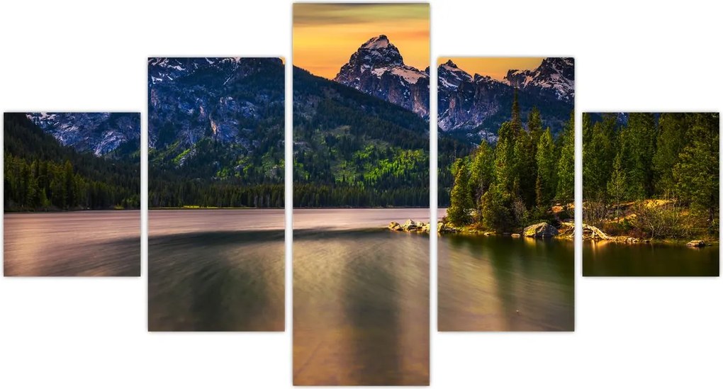 Obraz - Park Narodowy Grand Teton (125x70 cm)