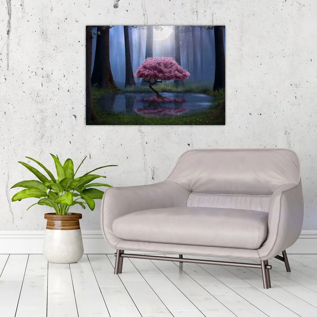Obraz - Magiczna noc (70x50 cm)