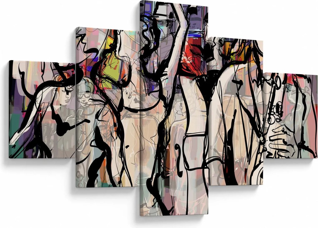 Obraz - Jazzowa noc (125x70 cm)